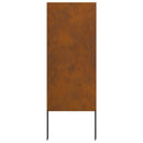 vidaXL Kertvédő vászon Rozsdás 50 x 140 cm Időjárásálló acél