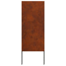 vidaXL Kertvédő vászon Rozsdás 50 x 140 cm Időjárásálló acél