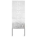vidaXL Kertvédő vászon Ezüst 50 x 140 cm Rozsdamentes acél