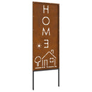 vidaXL Kertvédő vászon Rozsdás 50 x 140 cm Időjárásálló acél