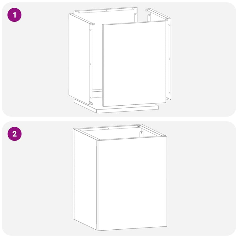 vidaXL Kerti cserép Ezüst Rozsdamentes acél