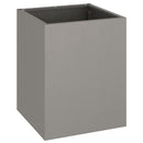 vidaXL Kerti cserép Barna 32 x 32 x 40 cm Idős acél