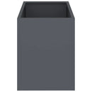 vidaXL Kerti cserép Antracit Hidegen hengerelt acél