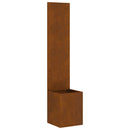 vidaXL Kertvédő vászon Rozsdás 32 x 150 cm időjárásálló acél