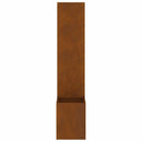 vidaXL Kertvédő vászon Rozsdás 32 x 150 cm időjárásálló acél