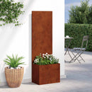 vidaXL Kertvédő vászon Rozsdás 50 x 32 x 150 cm időjárásálló acél