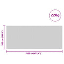 vidaXL Silótakaró Zöld 12 x 5 m HDPE