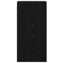 vidaXL Függő szekrény Riga Musta tammi 20 x 29,5 x 60 cm Faanyag