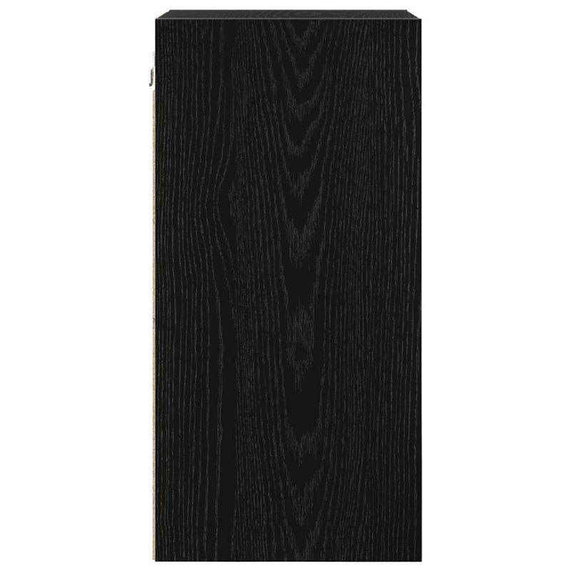 vidaXL Függő szekrény Riga Musta tammi 30 x 29,5 x 60 cm Faanyag