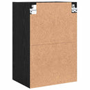 vidaXL Függő szekrény Riga Musta tammi 40 x 29,5 x 60 cm Faanyag