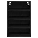 vidaXL Függő szekrény Riga Musta tammi 40 x 29,5 x 60 cm Faanyag