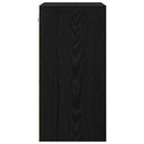 vidaXL Függő szekrény Riga Musta tammi 40 x 29,5 x 60 cm Faanyag