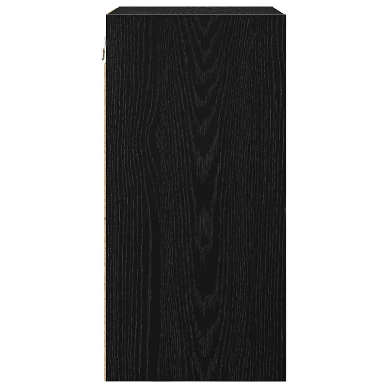 vidaXL Függő szekrény Riga Musta tammi 40 x 29,5 x 60 cm Faanyag