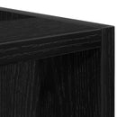 vidaXL Konyhai alsó szekrény Musta tammi 20 x 44,5 x 81,5 cm Faanyag