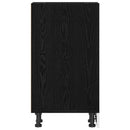 vidaXL Konyhai alsó szekrény Musta tammi 20 x 44,5 x 81,5 cm Faanyag
