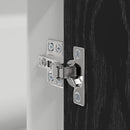 vidaXL Konyha sarok alap szekrény Riga Musta tammi 86 x 46 x 81,5 cm