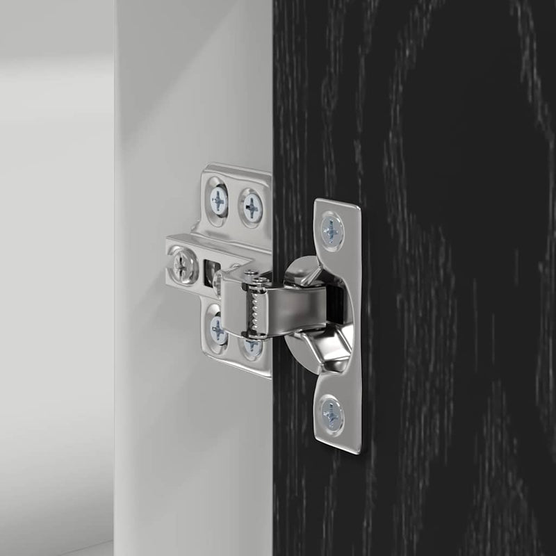 vidaXL Konyha sarok alap szekrény Riga Musta tammi 86 x 46 x 81,5 cm