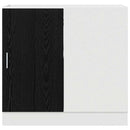 vidaXL Konyha sarok alap szekrény Riga Musta tammi 86 x 46 x 81,5 cm