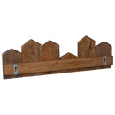vidaXL Fogas Barna 48 x 8 x 15 cm Tömör Mahagóni Fa
