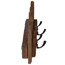 vidaXL Fogas Barna 48 x 8 x 15 cm Tömör Mahagóni Fa