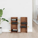 vidaXL Állvány Barna 24 x 13 x 54 cm Tömör Mahagóni Fa