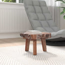 vidaXL Éjjeli asztal Barna 40 x 40 x 25 cm Szilárd Újrahasznosított Fa