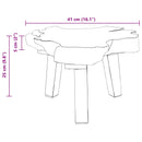 vidaXL Éjjeli asztal Barna 40 x 40 x 25 cm Szilárd Újrahasznosított Fa
