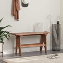 vidaXL pad Természetes 100 x 30 x 51 cm Tömör újrahasznosított fa