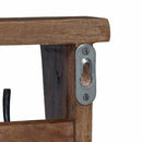 vidaXL Fogas Barna 50 x 10 x 14 cm Tömör Mahagóni Fa