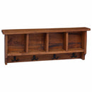 vidaXL Fogas Barna 70 x 11 x 27 cm Tömör Mahagóni Fa