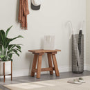 vidaXL pad Természetes 50,5 x 25 x 47,5 cm Tömör mahagóni fa
