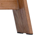 vidaXL Zsámoly Természetes 40 x 25 x 31 cm Mahagóni fa