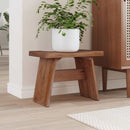 vidaXL Zsámoly Természetes 40 x 25 x 31 cm Mahagóni fa