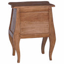 vidaXL Tárolódoboz 48 x 35 x 64 cm Tömör Mahagóni Fa
