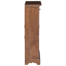 vidaXL Borágas 55 x 23 x 85 cm Tömör Mahagóni Fa