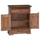 vidaXL Tárolószekrény 63 x 30 x 79 cm Tömör Mahagóni Fa