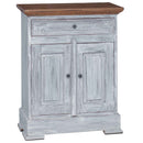 vidaXL Tárolószekrény 63 x 30 x 79 cm Tömör Mahagóni Fa