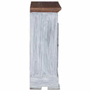 vidaXL Tárolószekrény 63 x 30 x 79 cm Tömör Mahagóni Fa