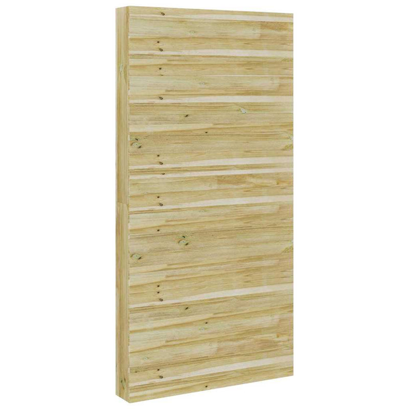 vidaXL Növényállvány Barna 90 x 15 x 180 cm Impregnál szőke fenyő