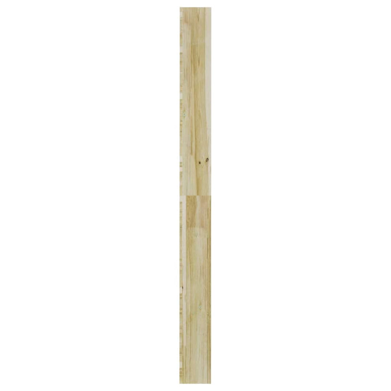 vidaXL Növényállvány Barna 90 x 15 x 180 cm Impregnál szőke fenyő