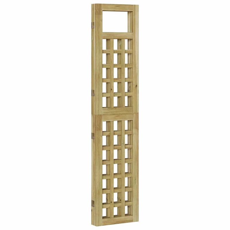 vidaXL Kültéri adatvédelmi képernyő Összecsukható Barna 120 x 180 cm