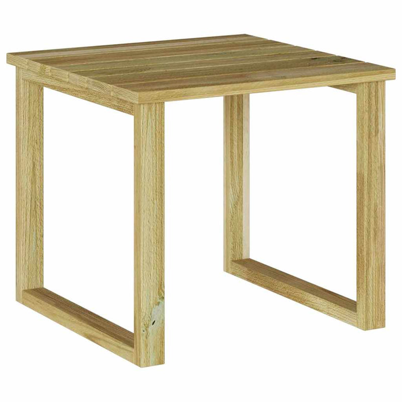 vidaXL Napozóasztal 3 pcs Barna 50.5 x 50 x 46 cm