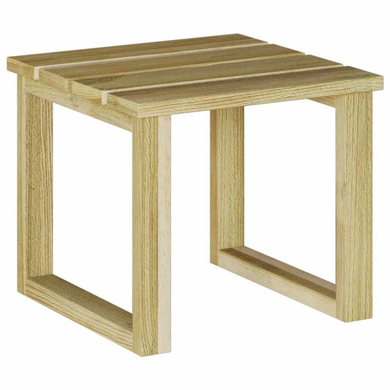 vidaXL Napozóasztal 3 pcs Barna 50.5 x 50 x 46 cm