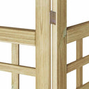 vidaXL Belátásgátló 6 pcs Barna 240 x 180 cm Impregnál szőke fenyő