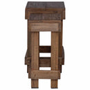 vidaXL Növényállvány 2 pcs Barna 70 x 11 x 27 cm Mahagóni fa