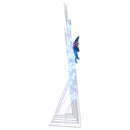 vidaXL LED rénszarvasok 5 pcs Fehér szövet