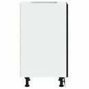 vidaXL Konyhai alsó szekrény Riga Fekete tölgy 40 x 46 x 81,5 cm