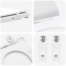 vidaXL WC Ülőkéhez Alkalmas Fehér 50 x 36 x 5 cm Polipropilén