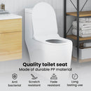 vidaXL WC ülőke Állítható Fehér 50 x 36,5 x 5 cm Polipropilén