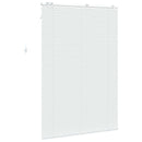 vidaXL Zsaluzia Fehér 120 x 160 cm 35 mm Masszív Paulownia fa